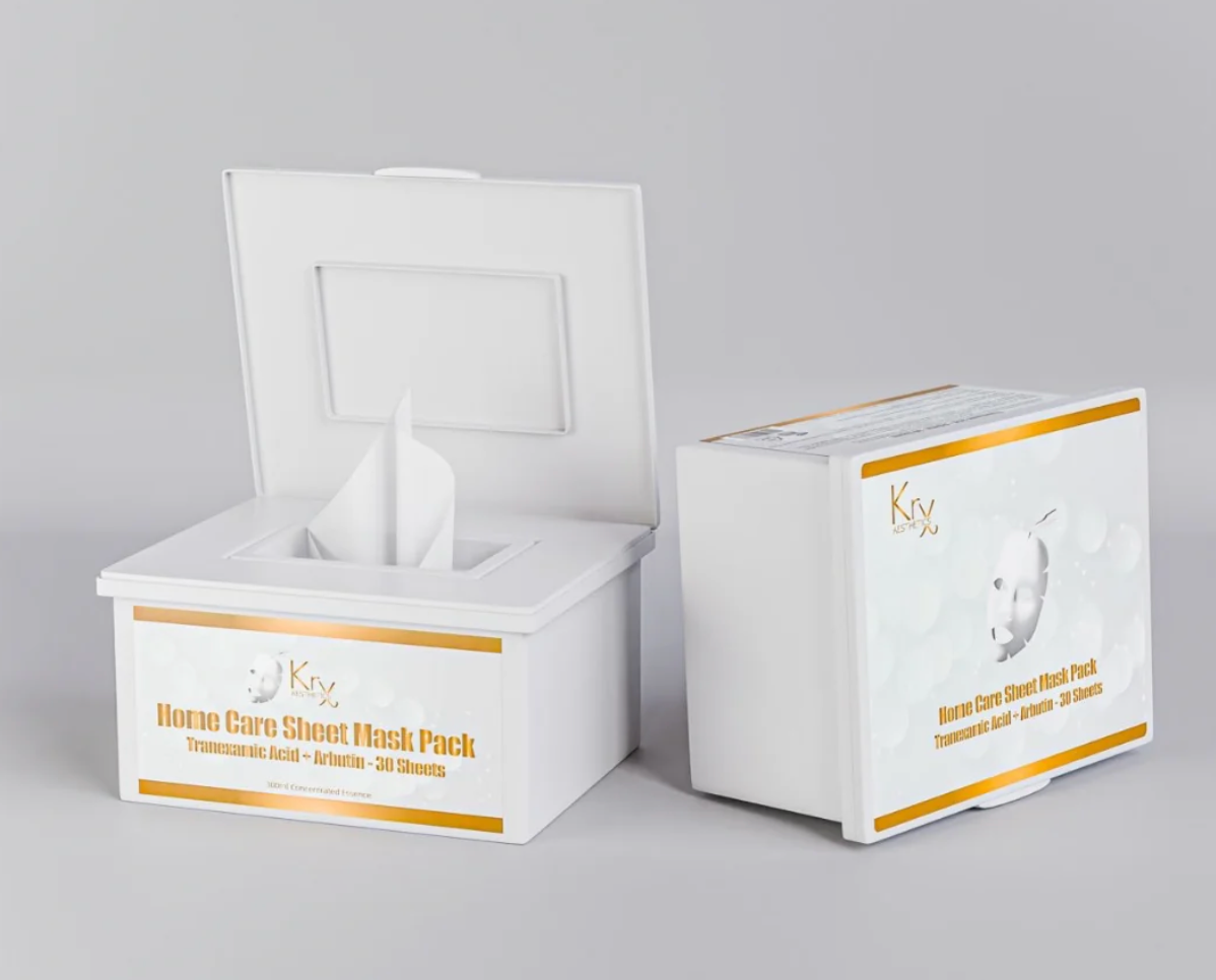 KrX Tranexamic + Arbutin Home Care Masks