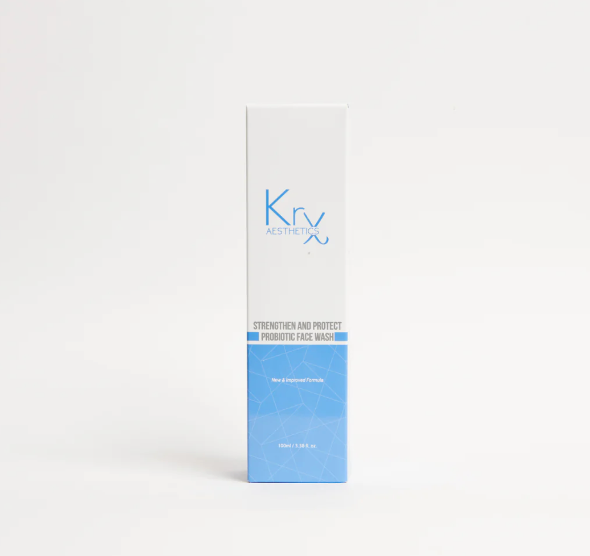 KrX Strengthen + Protect Probiotic Face Wash