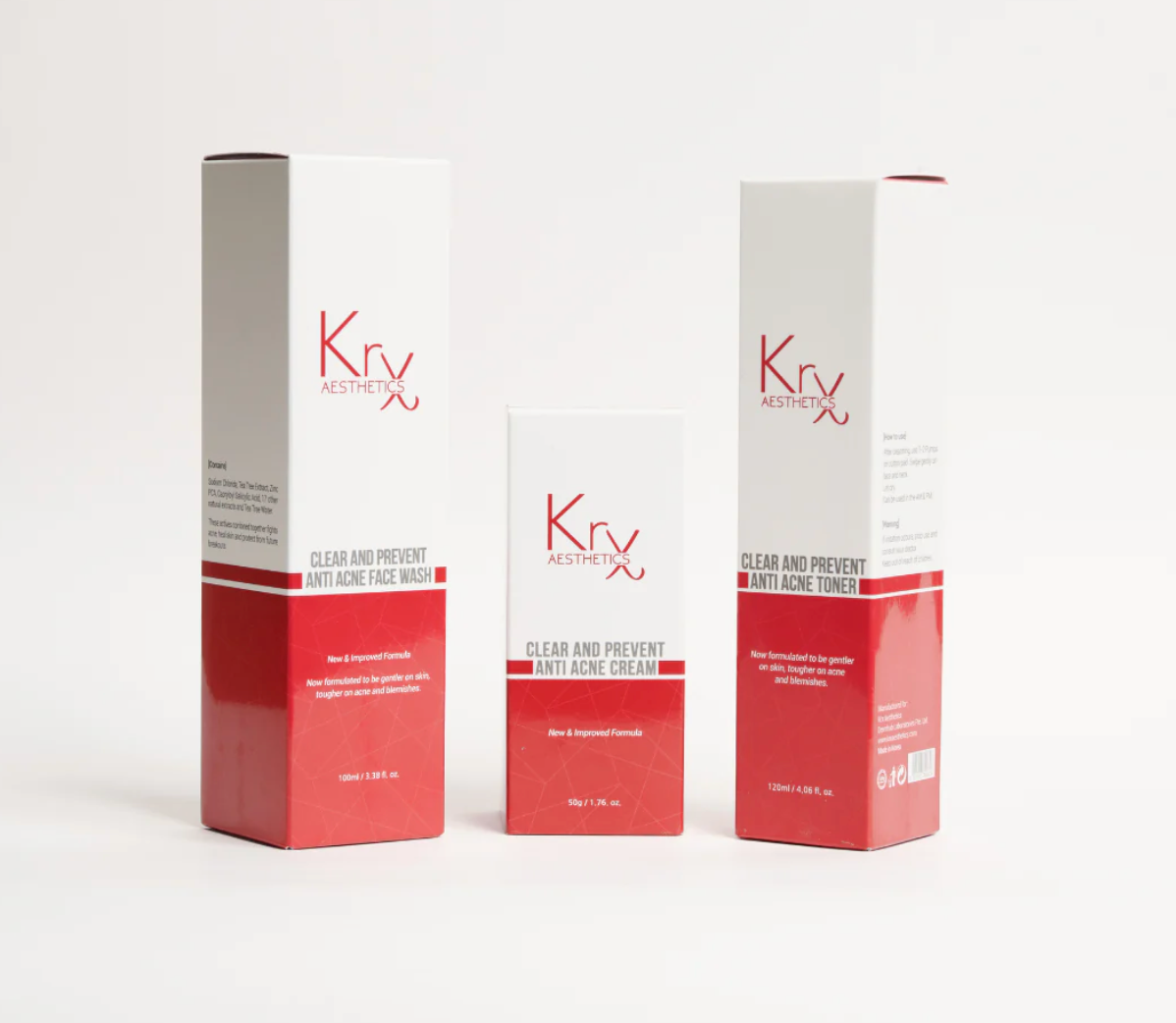 KrX Clear + Prevent Anti Acne Bundle
