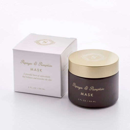Papaya and Pumpkin Mask